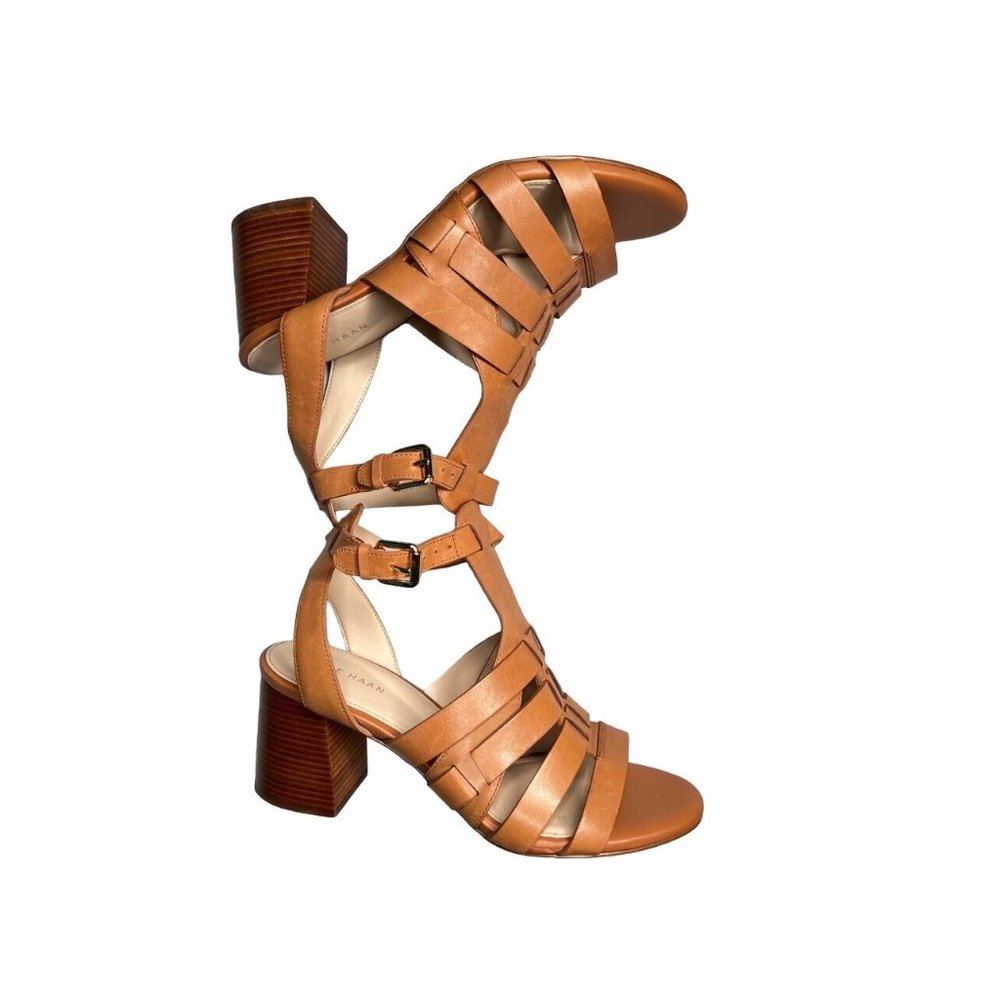 Cole Hann Brown Leather Hill Sandal size 7 - Picture 3 of 12